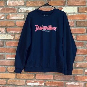 Primitive Men's Dark Blue Crewneck Sweater